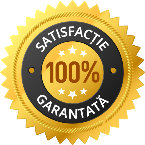 100 % satisfacție garantată